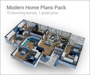 План современного дома